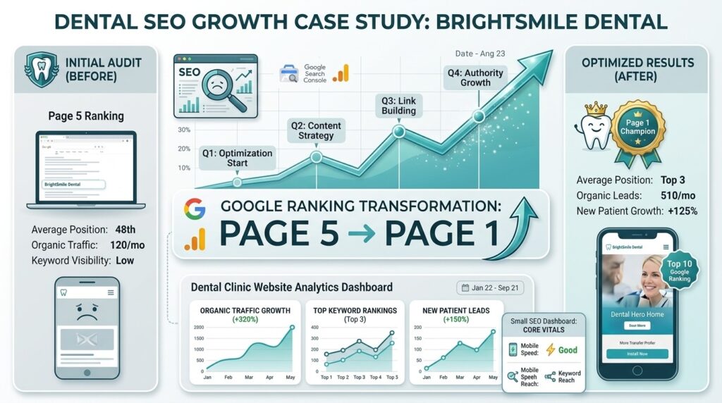Dental Seo Growth Case Study 